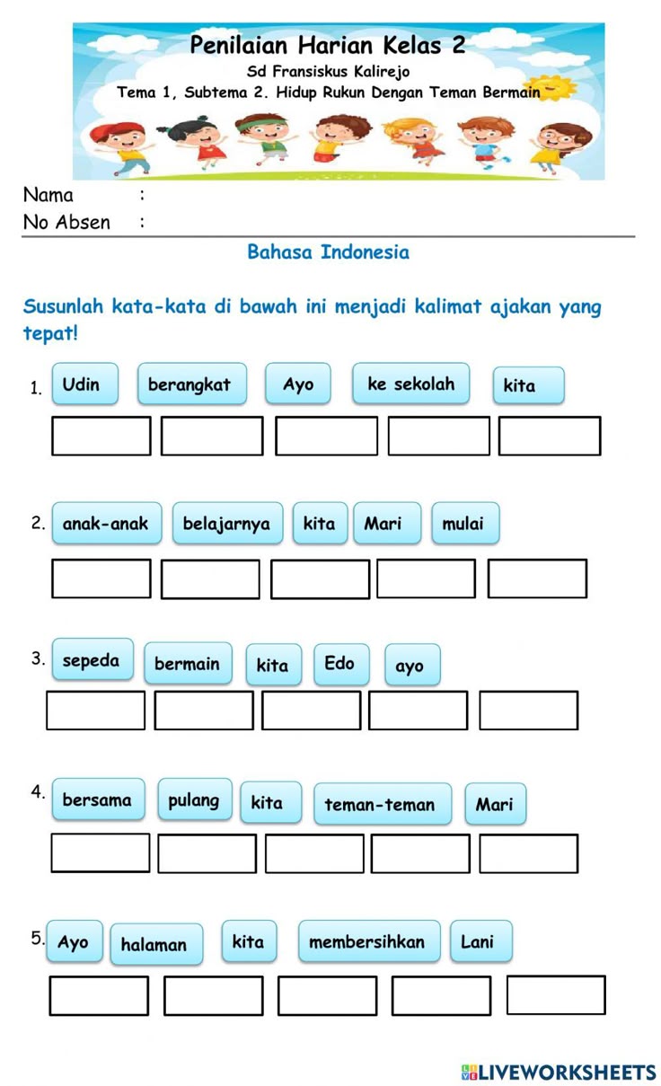 5 Contoh Soal Bacaan Bahasa Indonesia Kelas 3 SD yang Bisa Kamu Buat Lewat Gemini AI