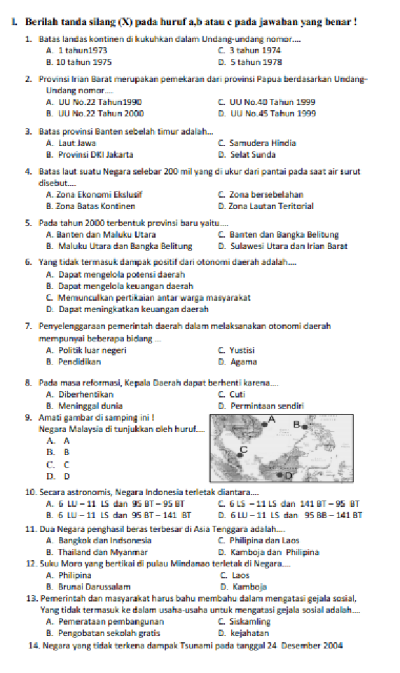 Soal Ujian Sekolah Ips Kelas 9 Dan Kunci Jawaban Dalchaebi Soal Ujian Sekolah Ips Kelas 9 Dan Kunci Jawaban Dalchaebi