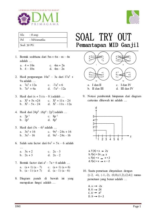 3 Fakta Mengejutkan Soal Matematika Kelas 8 Semester 1 yang Wajib Kamu Tahu Sebelum Ujian 3 Fakta Mengejutkan Soal Matematika Kelas 8 Semester 1 yang Wajib Kamu Tahu Sebelum Ujian