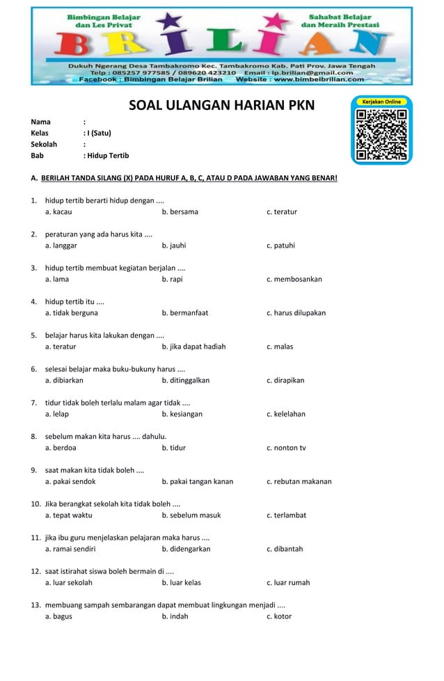 5 Fakta Mengejutkan dari Soal UAS PKN Semester 1 Kelas 3 yang Jarang Diketahui Guru 5 Fakta Mengejutkan dari Soal UAS PKN Semester 1 Kelas 3 yang Jarang Diketahui Guru