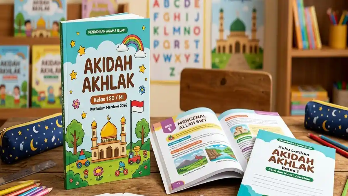 Download Gratis Soal Aqidah Akhlak Kelas 1 Semester 1 dan Kunci Jawaban dari Buku Digital Madrasah Download Gratis Soal Aqidah Akhlak Kelas 1 Semester 1 dan Kunci Jawaban dari Buku Digital Madrasah
