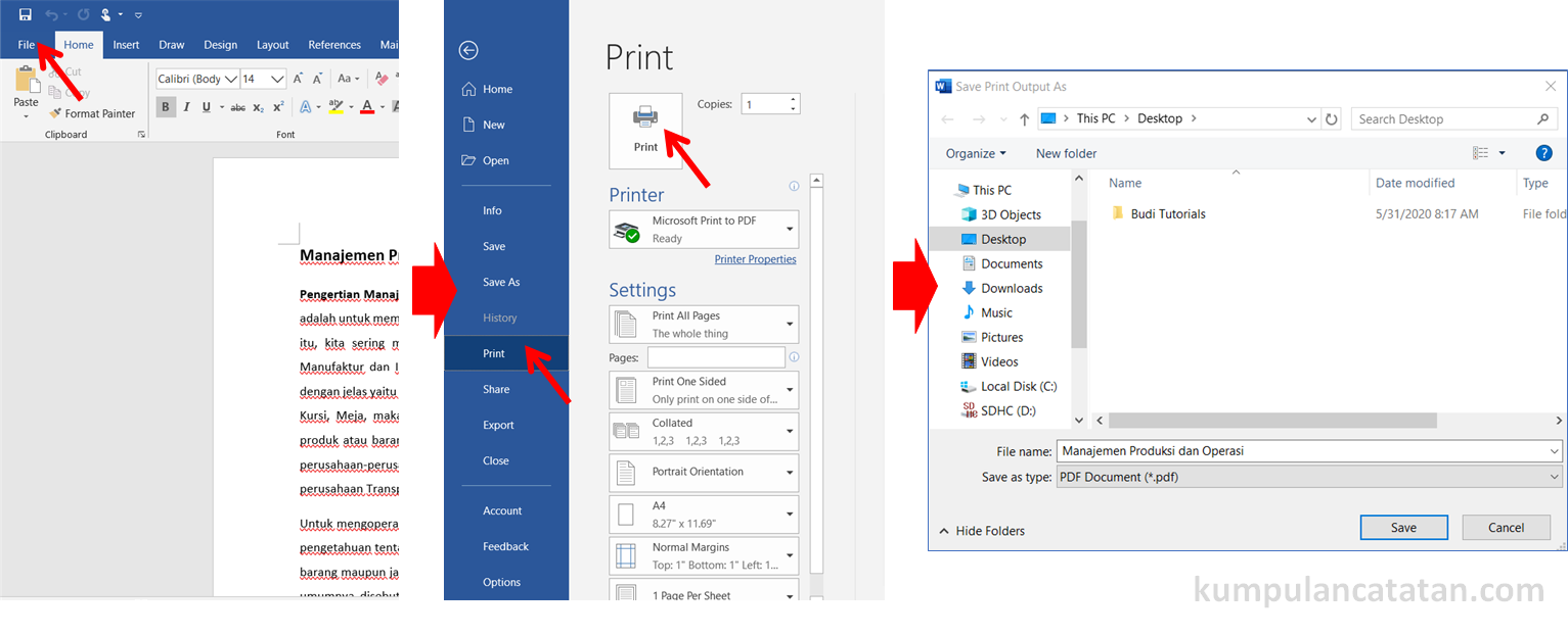 5 Cara Mengubah Format MS Word ke PDF Tanpa Ribet, Ternyata Semudah Ini 5 Cara Mengubah Format MS Word ke PDF Tanpa Ribet, Ternyata Semudah Ini