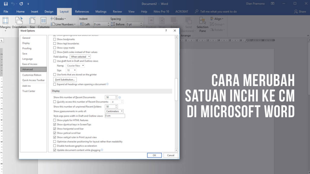 Terbukti 7 Cara Cepat Mengubah Format Inchi ke Cm di Word Tanpa Ribet di Tahun 2026