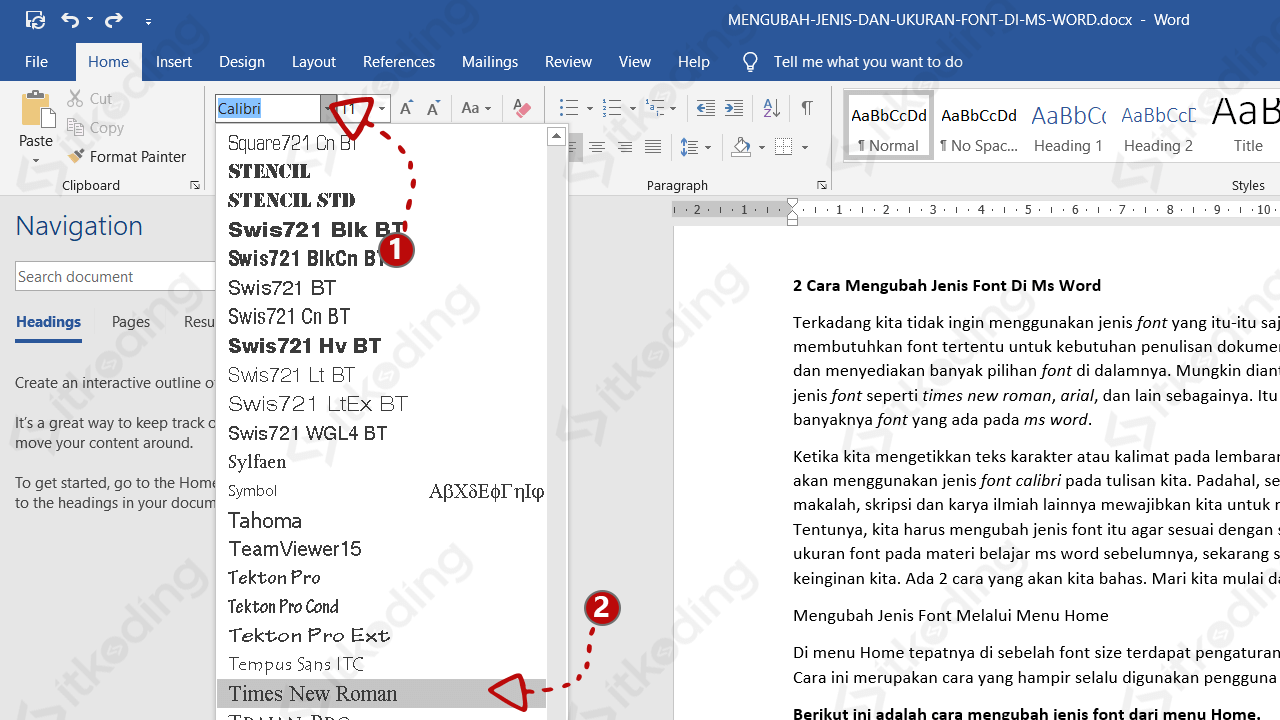Terbukti 7 Cara Mengejutkan Mengubah Font di Word 2010baha Sebelum Semua Orang Tahu
