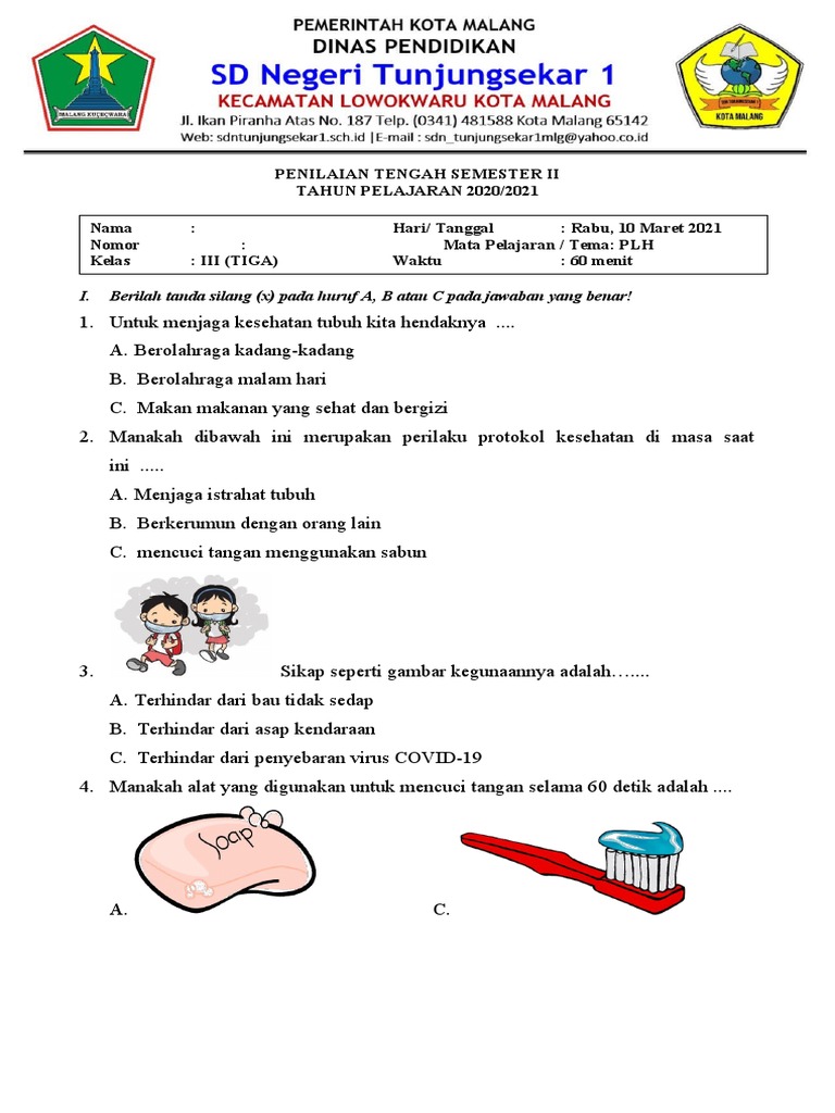 Terbukti! 7 Contoh Soal PLH Kelas 1 Semester 2 yang Wajib Dikuasai Sebelum Ujian Dimulai