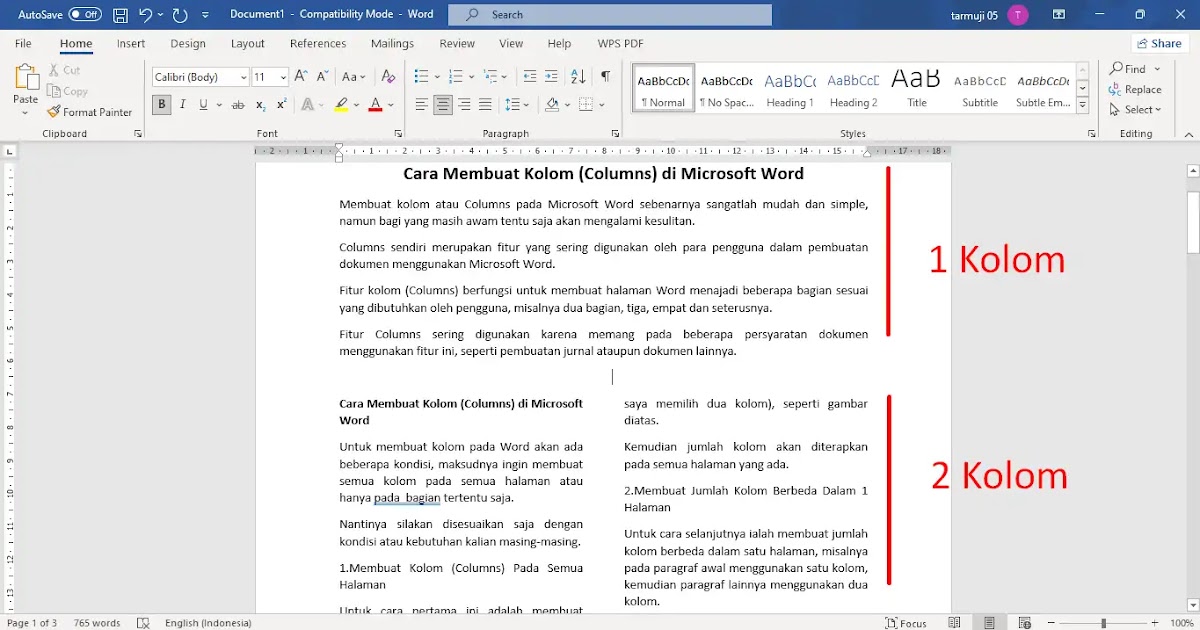 Ternyata Ini Cara Mengubah Format Coloumn pada Word yang Jarang Diketahui, Solusi Cepat Halaman Kosong Ternyata Ini Cara Mengubah Format Coloumn pada Word yang Jarang Diketahui, Solusi Cepat Halaman Kosong